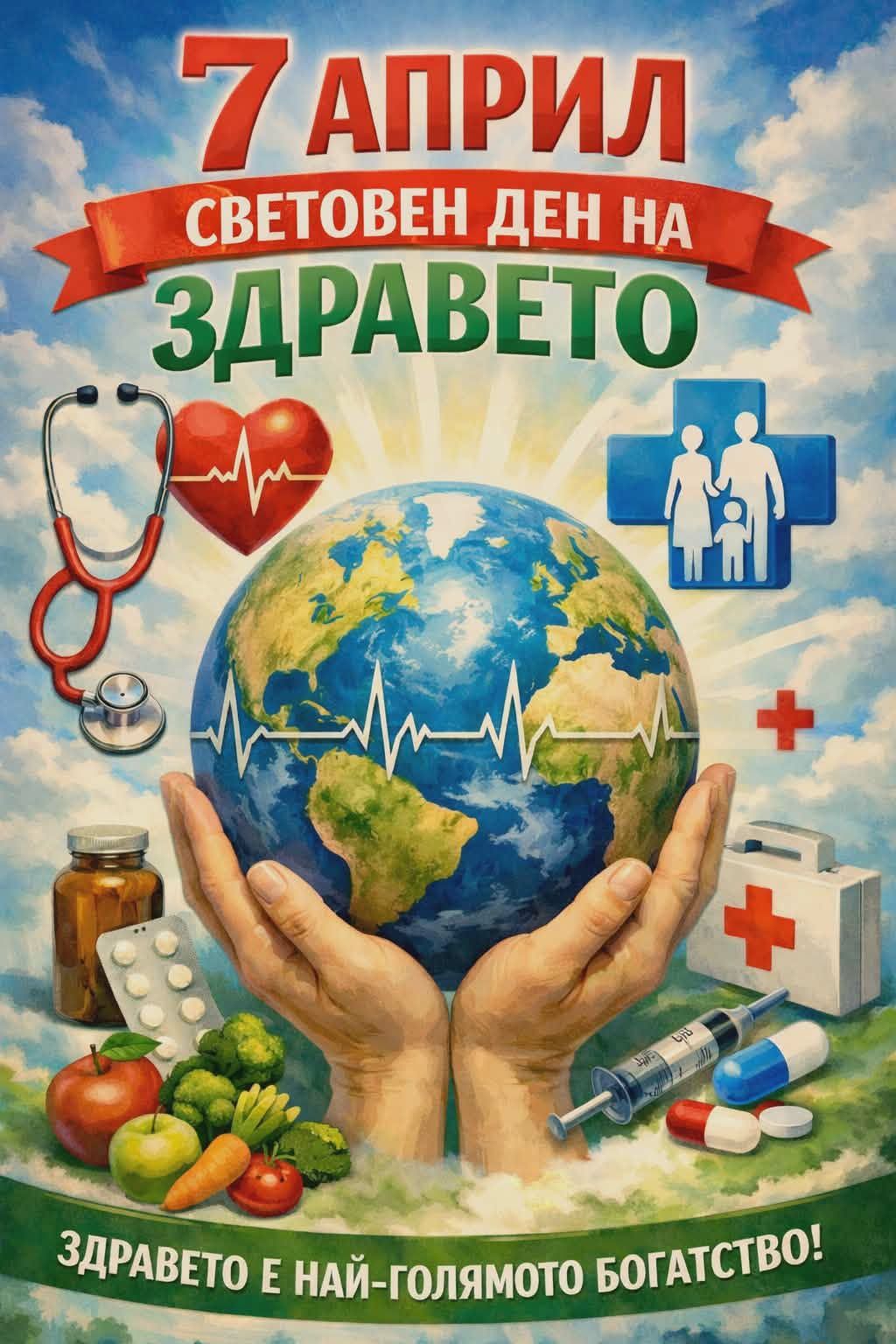 Световен ден на здравето - ДГ Елица - Сливен